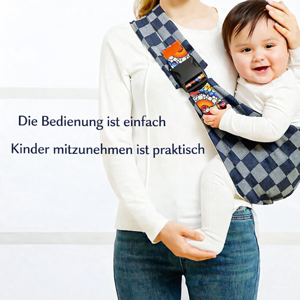 Adjustable Ergonomic Baby Sling with Shoulder Strap