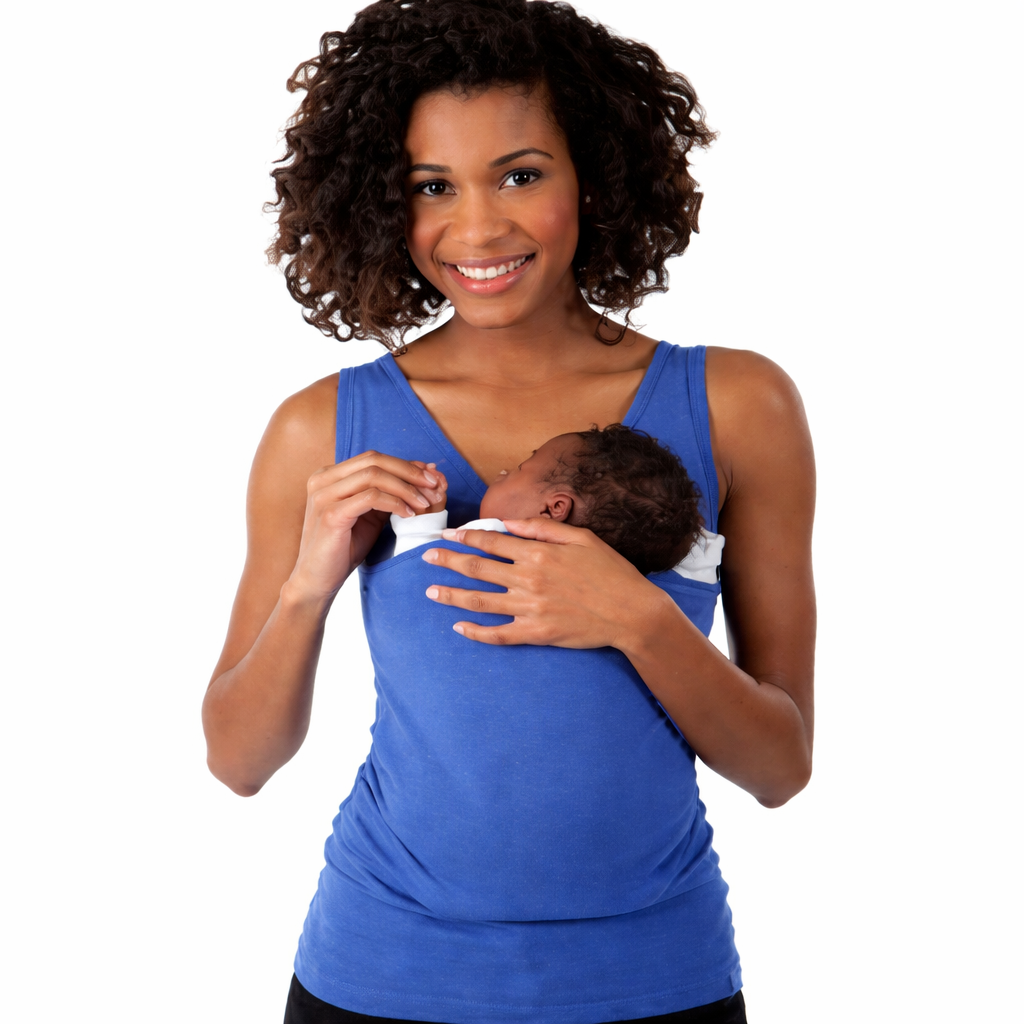 Baby Carrier Shirt | Hands-Free Baby Bonding | Stretchy Kangaroo Wrap Shirt