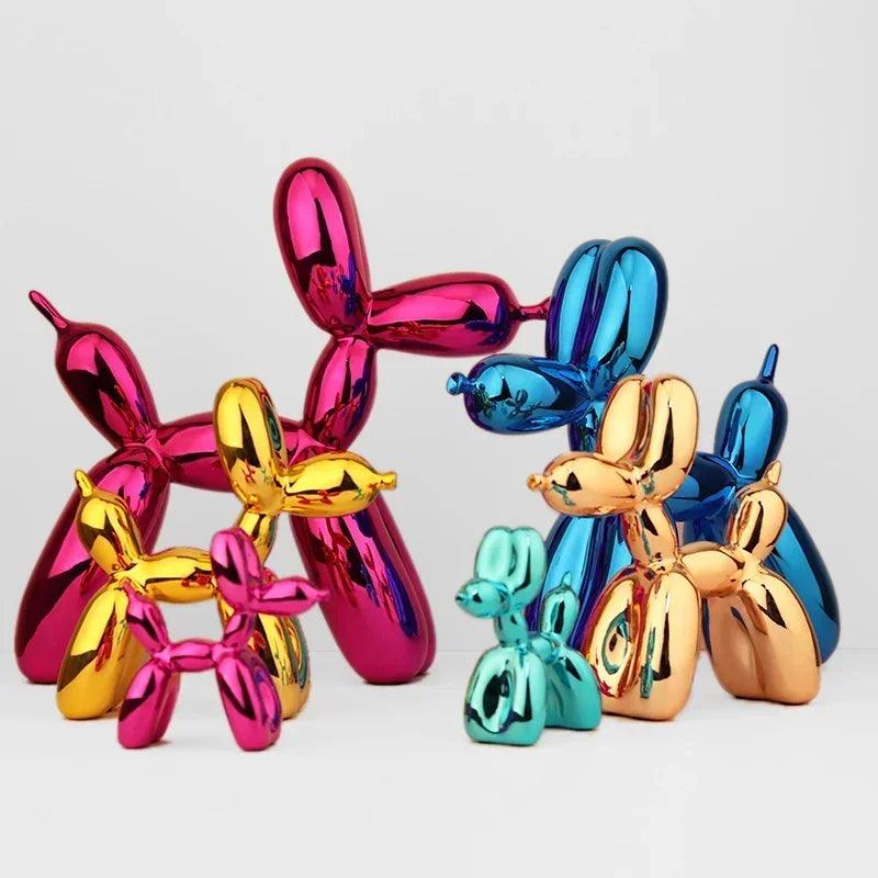 Whimsical Canine Sculpture for Modern Home Aesthetics