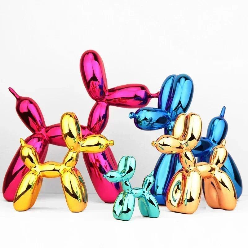 Whimsical Canine Sculpture for Modern Home Aesthetics