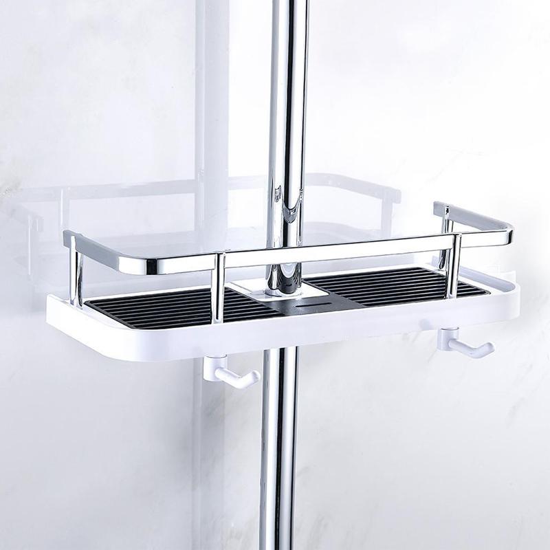 SmartSpace No-Drill Shower Organizer for Effortless Storage