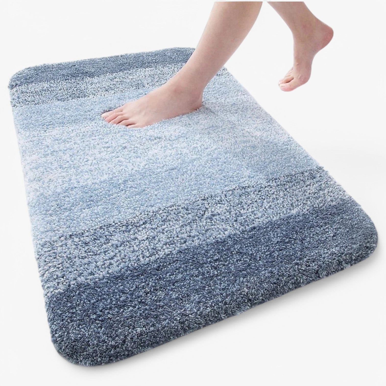 Luxurious Quick-Dry Bath Rug with Non-Slip Grip