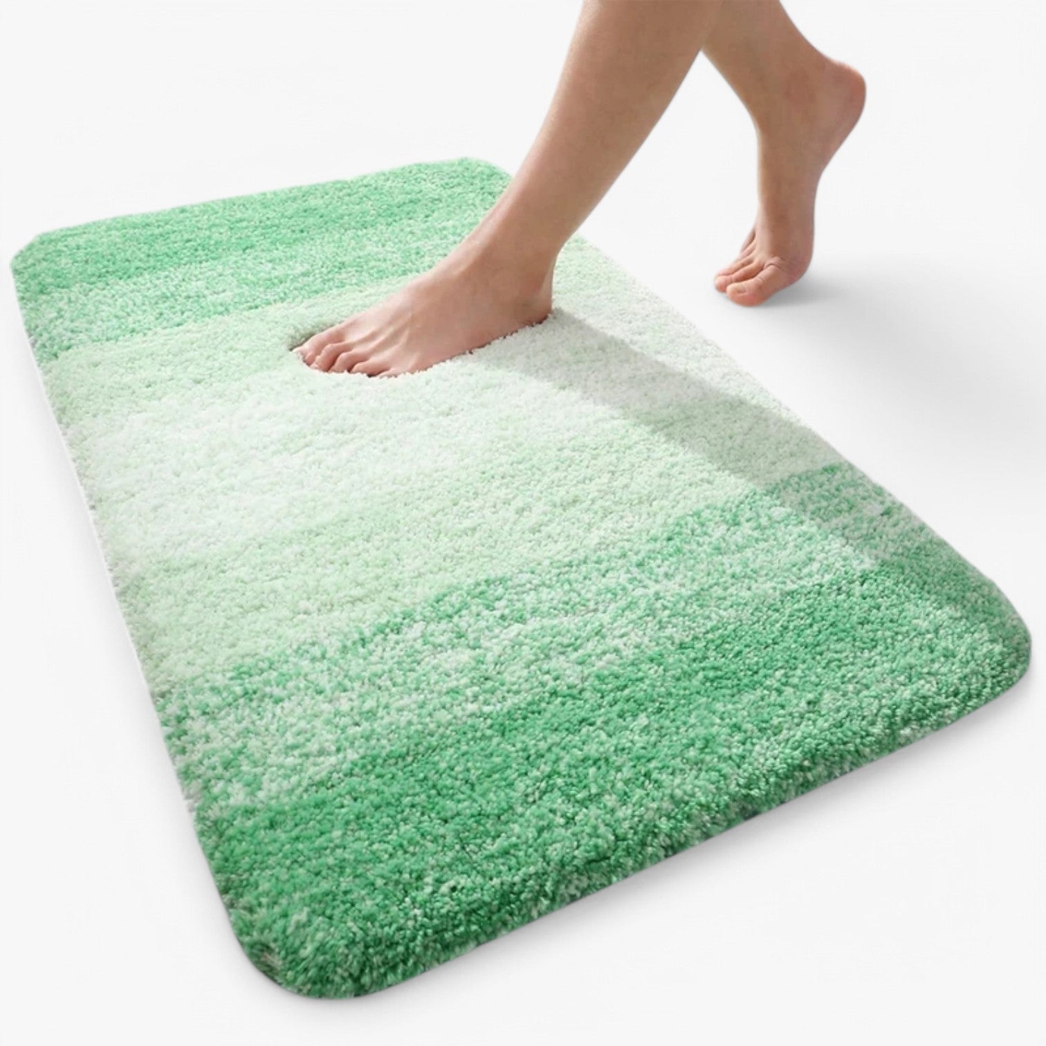 Luxurious Quick-Dry Bath Rug with Non-Slip Grip