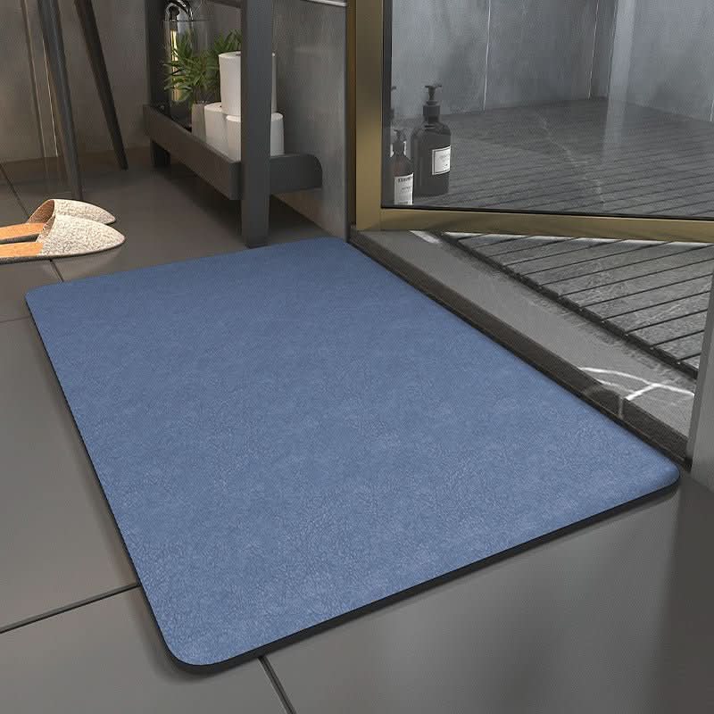 Soft Microfiber Bathroom Rug with Non-Slip Backing