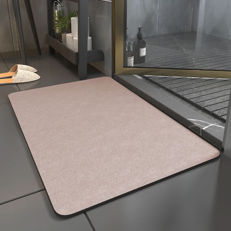 Soft Microfiber Bathroom Rug with Non-Slip Backing