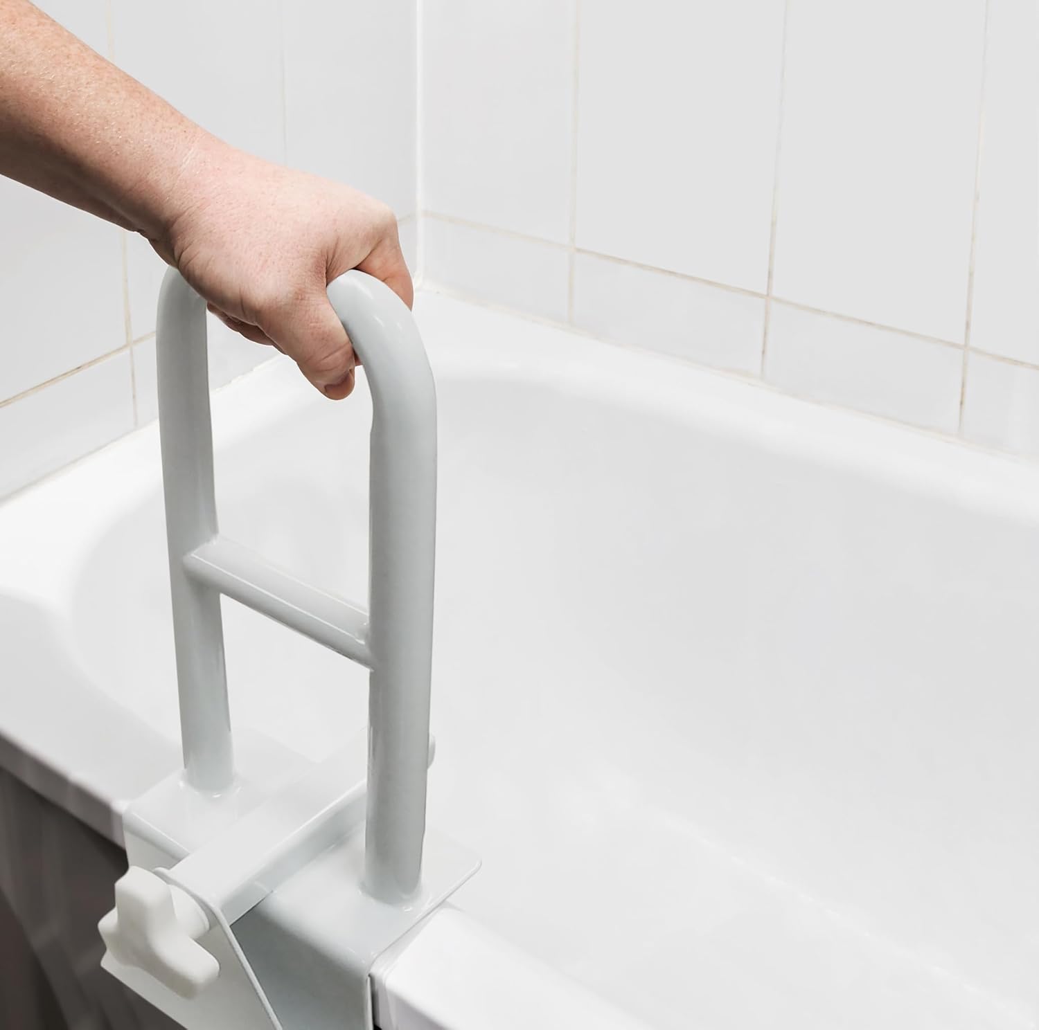 Secure Bathroom Support Handle – No-Drill Grab Bar for Safety