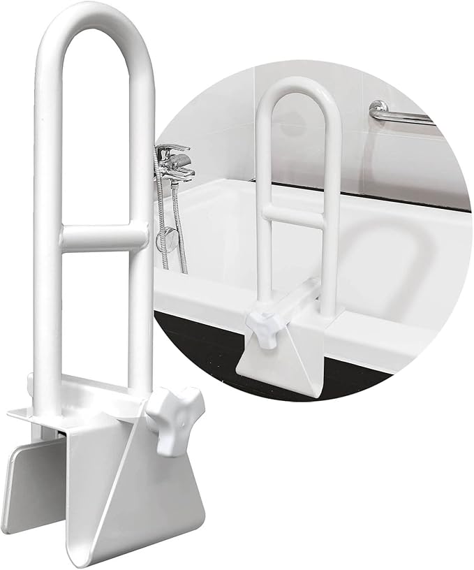 Secure Bathroom Support Handle – No-Drill Grab Bar for Safety