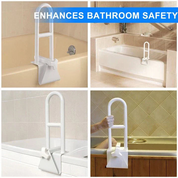 Secure Bathroom Support Handle – No-Drill Grab Bar for Safety