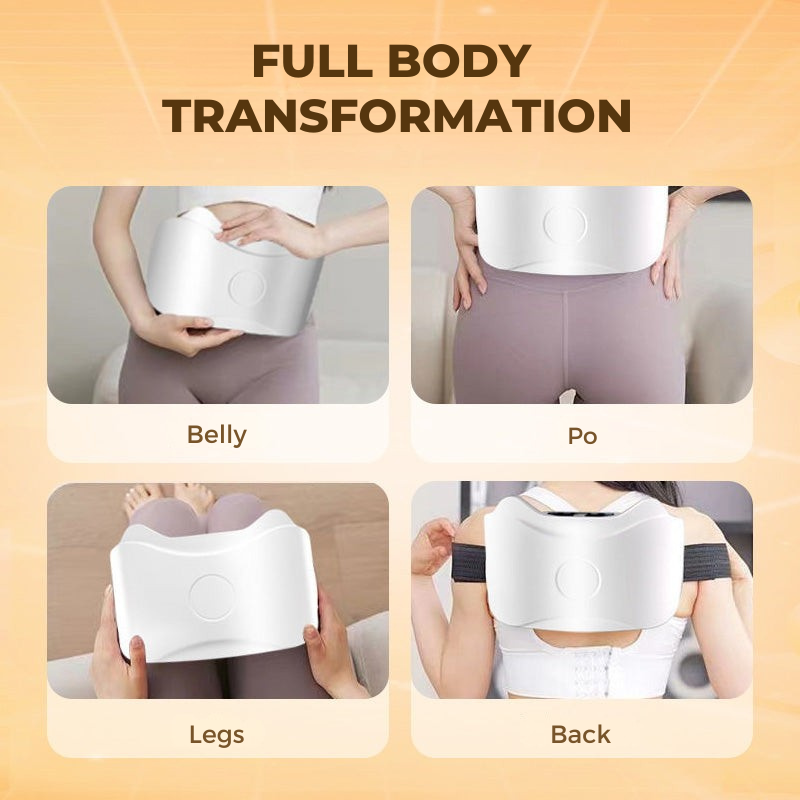 Abdominal Massage Device with Heat and Vibration – Aids Digestion