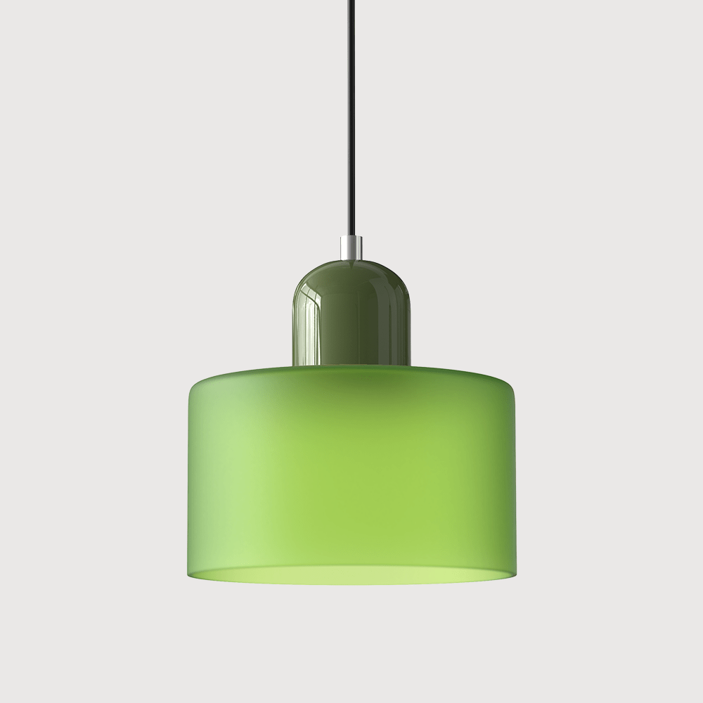Modern Glass Pendant Light Inspired by Bauhaus Design for Interiors