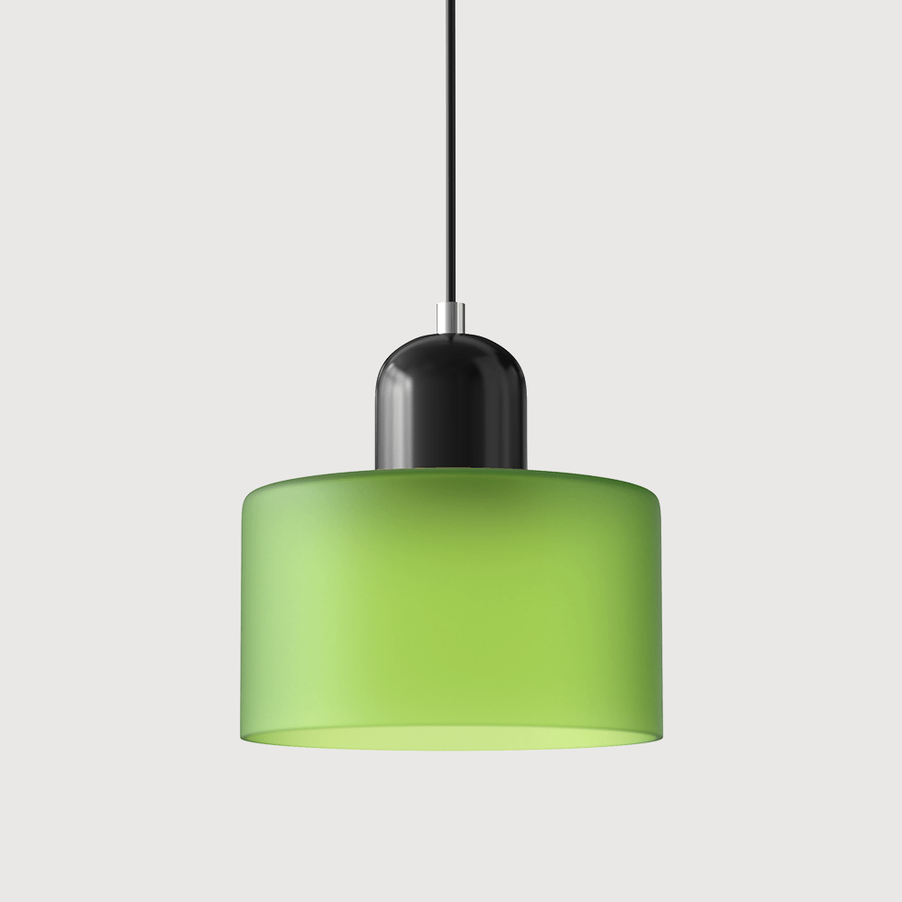 Modern Glass Pendant Light Inspired by Bauhaus Design for Interiors