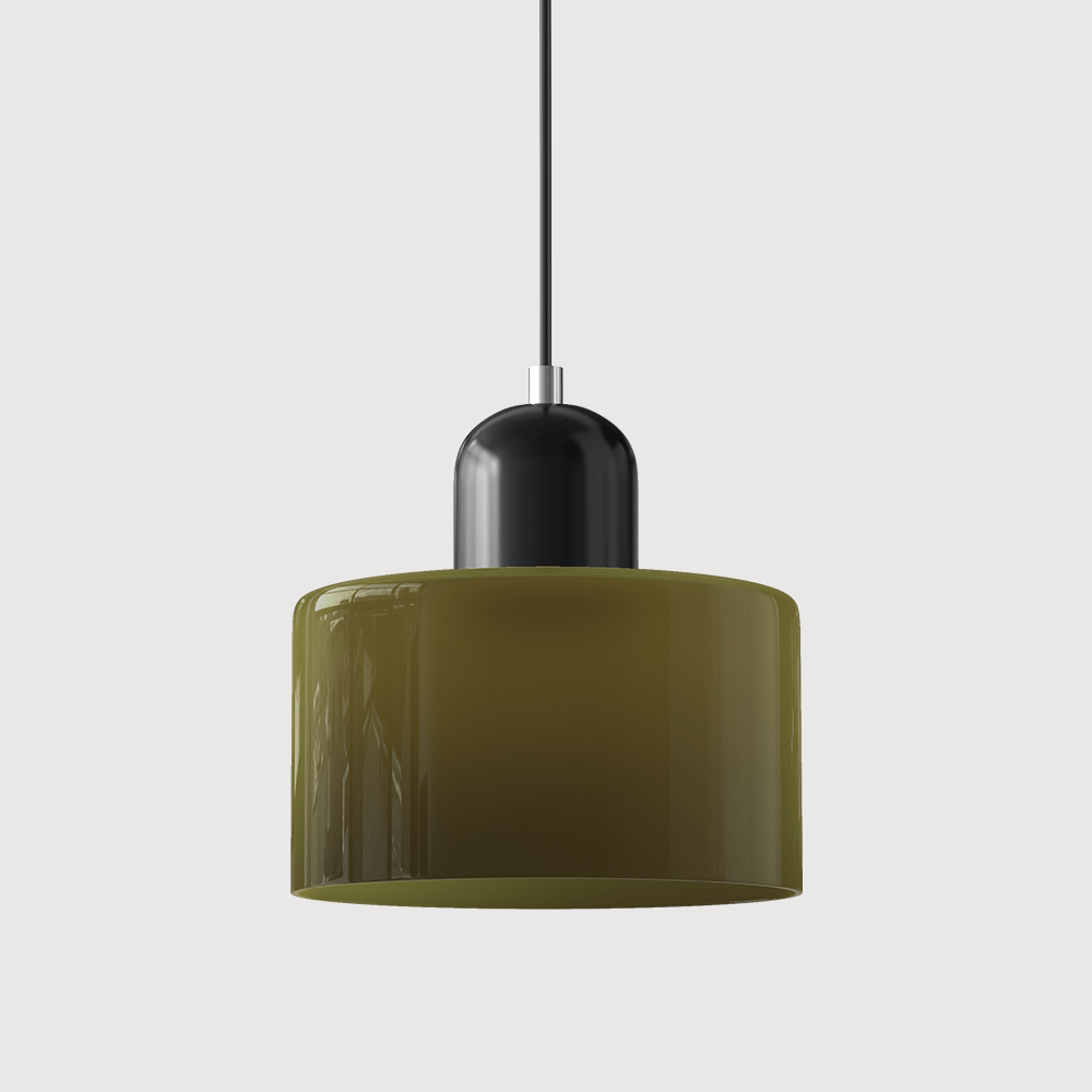 Modern Glass Pendant Light Inspired by Bauhaus Design for Interiors