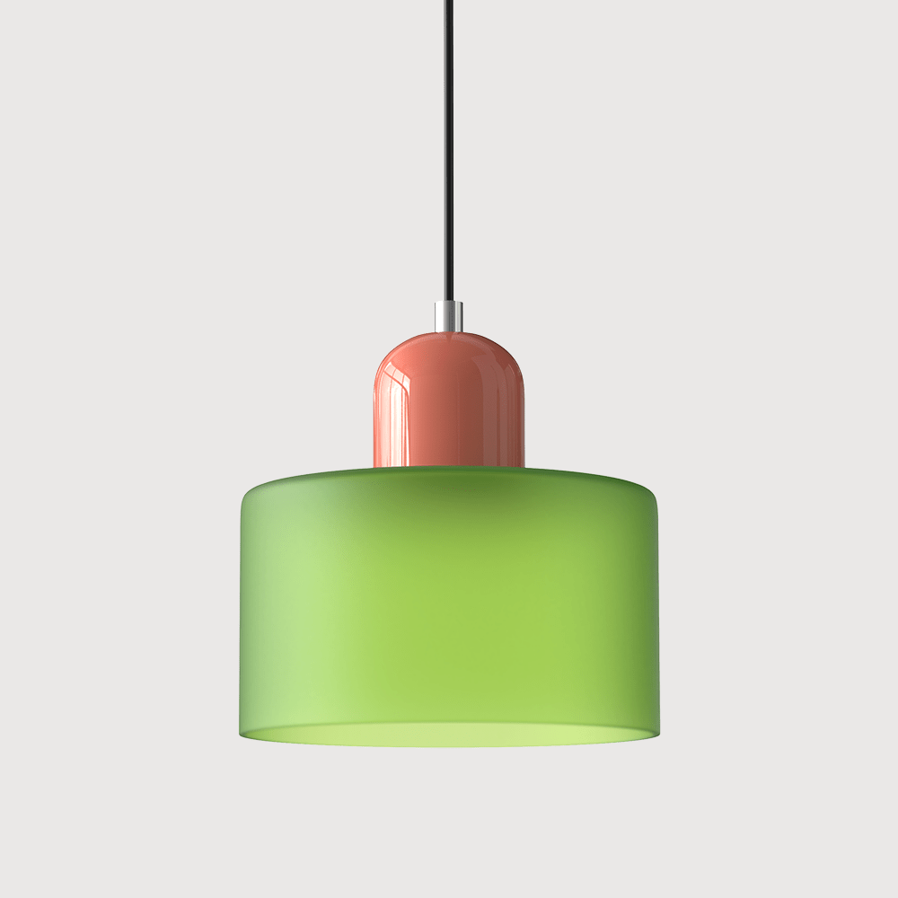 Modern Glass Pendant Light Inspired by Bauhaus Design for Interiors