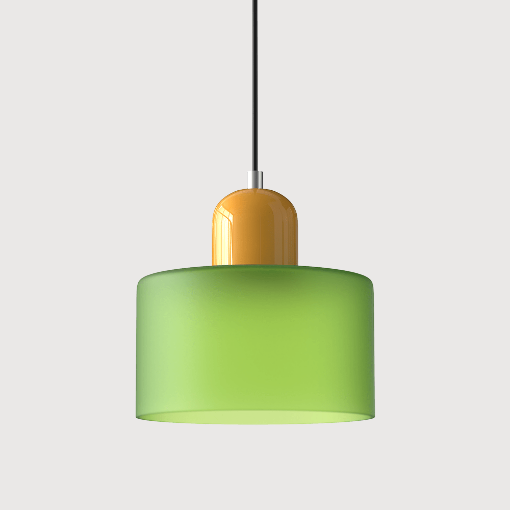 Modern Glass Pendant Light Inspired by Bauhaus Design for Interiors