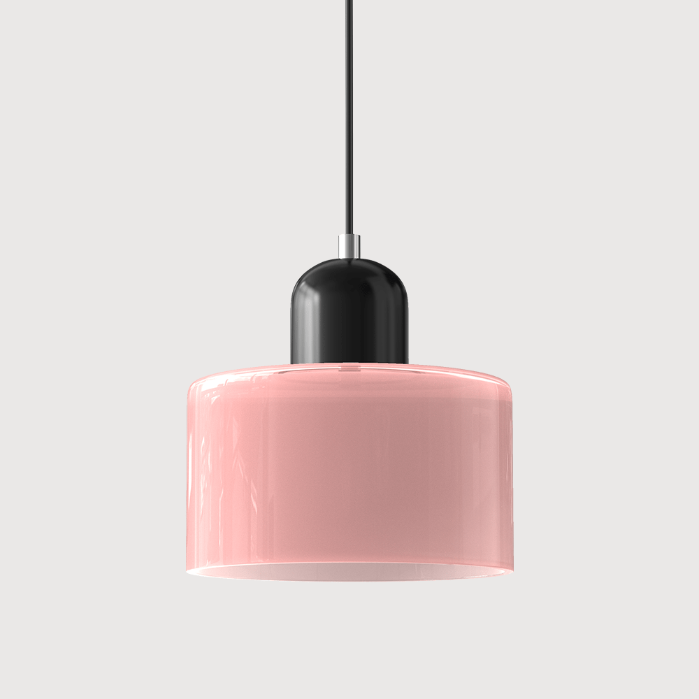 Modern Glass Pendant Light Inspired by Bauhaus Design for Interiors