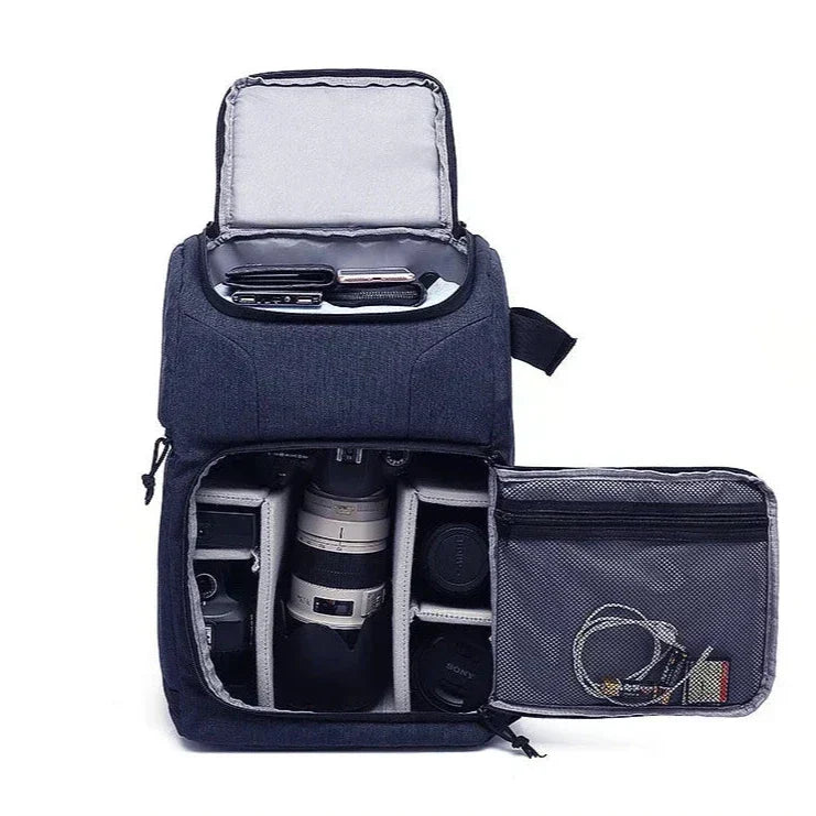 AquaGuard Camera Backpack – The Ultimate Protection for Your Gear