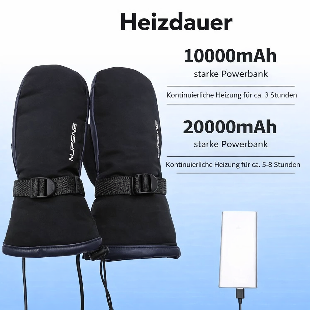 Rechargeable Heated Gloves | Waterproof | Dual-Sided Warmth
