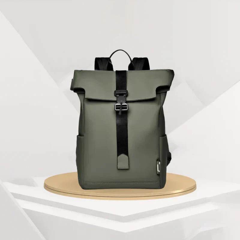 AquaVoyage Waterproof Travel Backpack with USB Charger