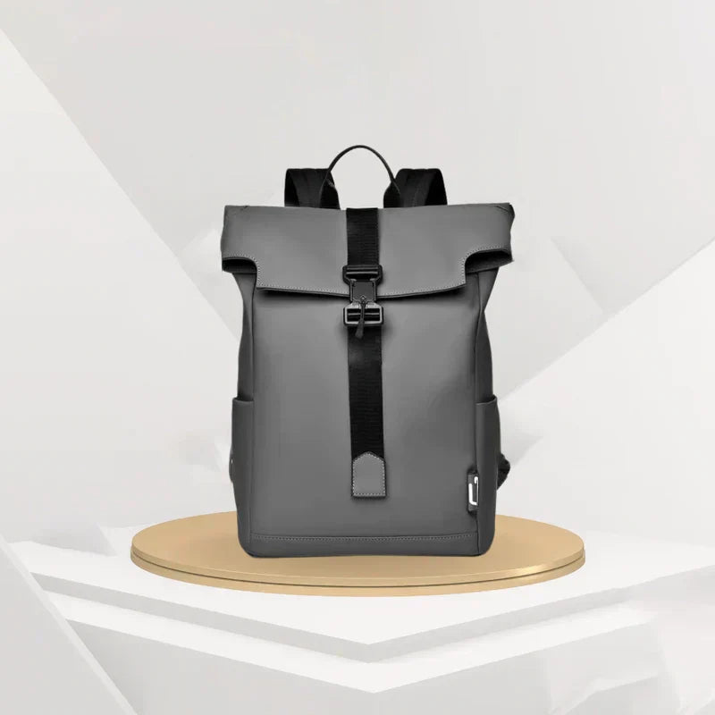 AquaVoyage Waterproof Travel Backpack with USB Charger