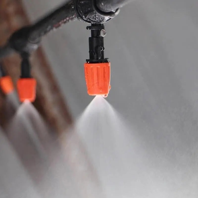 Irrigation System | Automatic Fine Mist Spray Device | Flexible Hose Guide