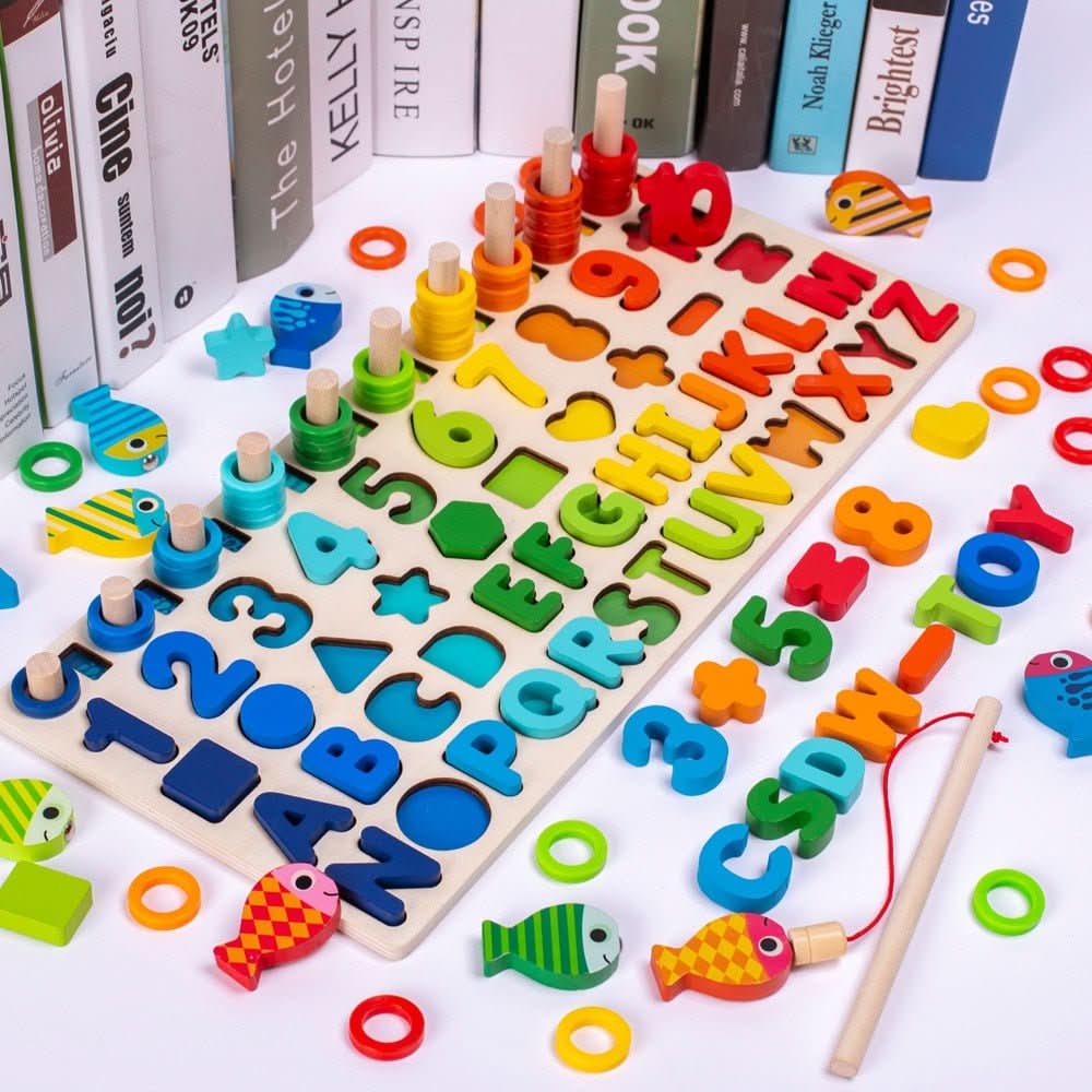 Interactive Montessori Learning Board – Fun Educational Toy for Kids
