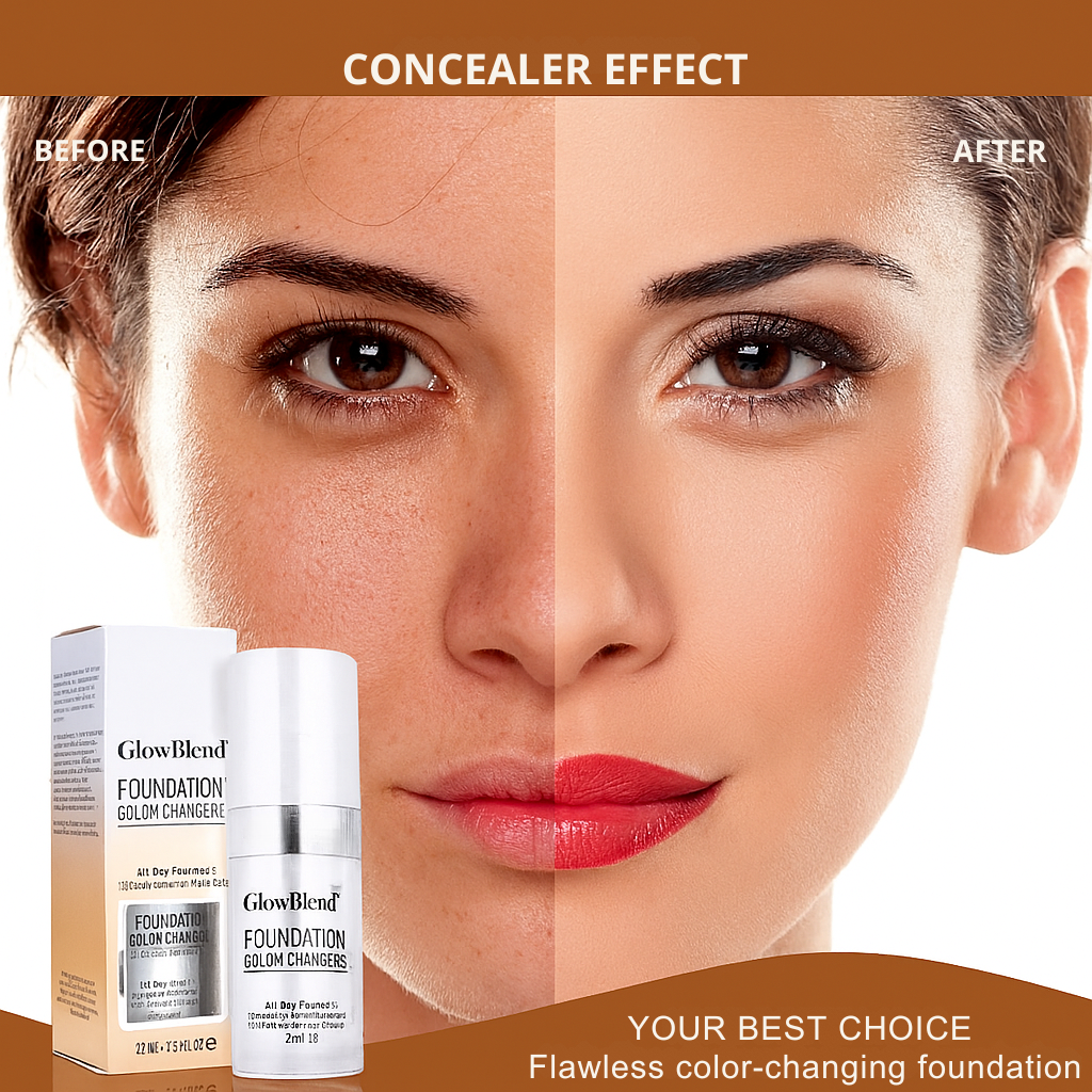 Color-Changing Foundation for Natural Glow Finish - GlowBlend