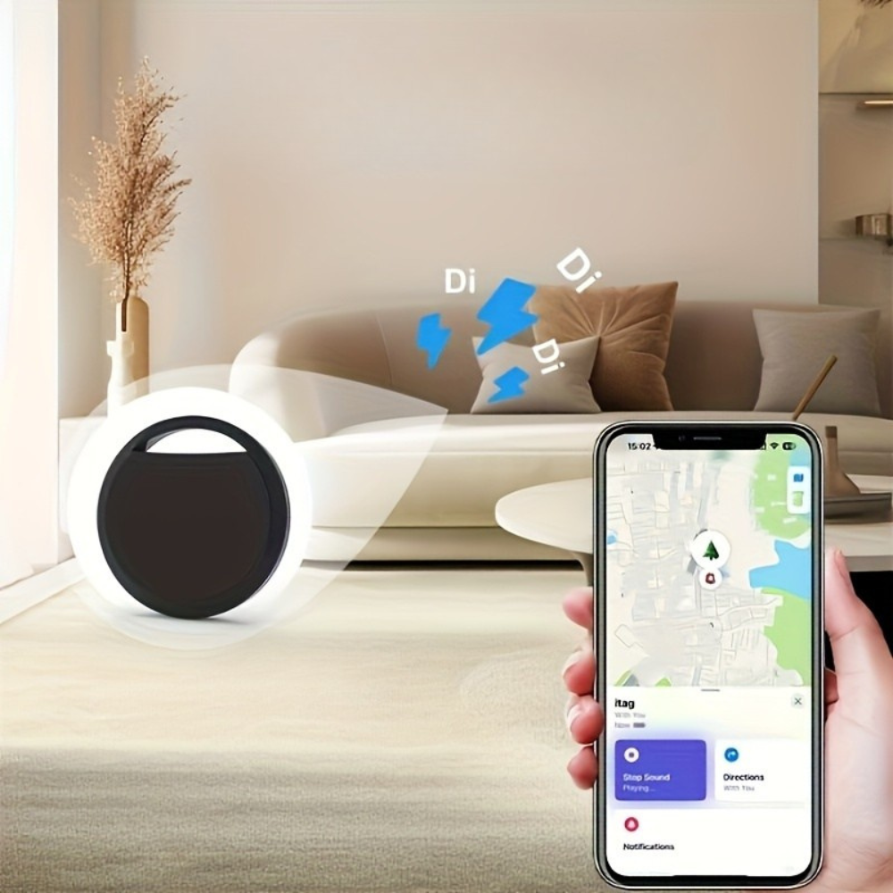 4-Pack Smart Tracker for Finding Keys, Wallets, and Luggage