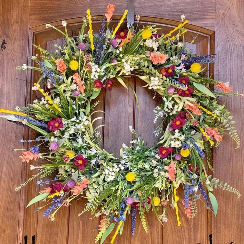 EverBloom Artisan Floral Door Wreath