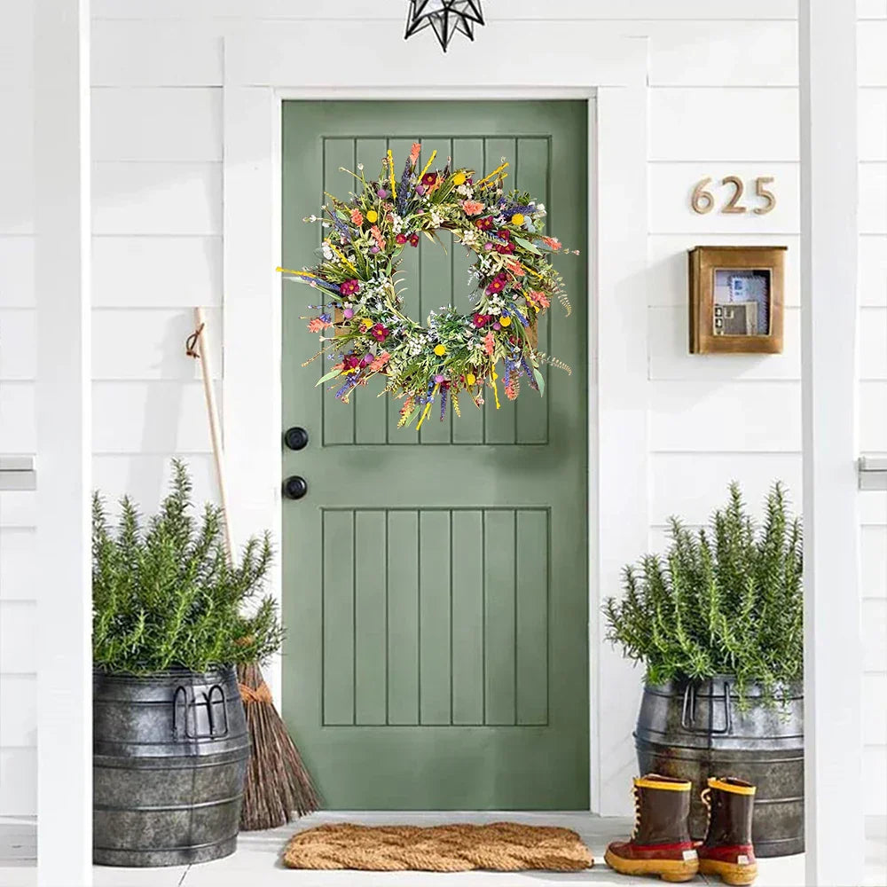 EverBloom Artisan Floral Door Wreath