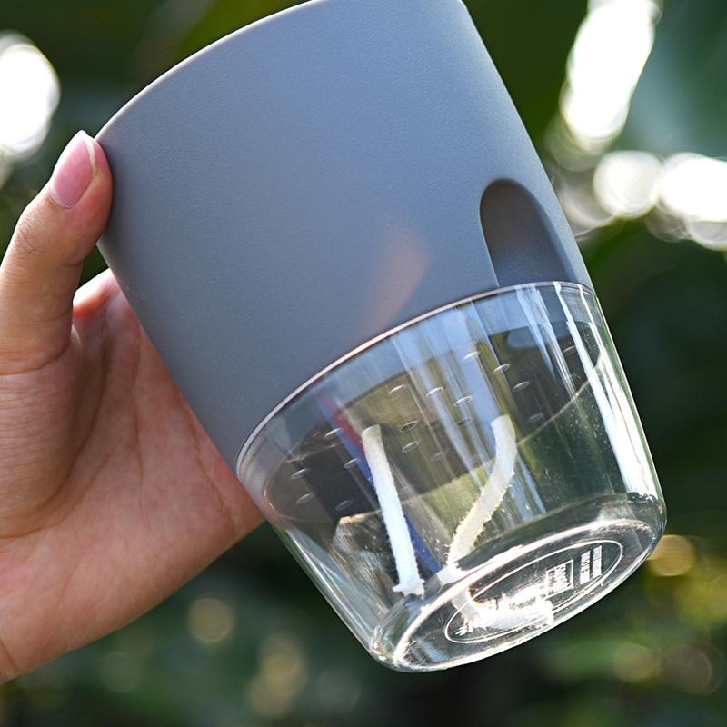 Self-Watering Flower Pot with Clean Irrigation System