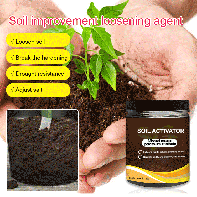 Soil Improvement Powder | Potassium Mineral Complex | For Beds and Pots