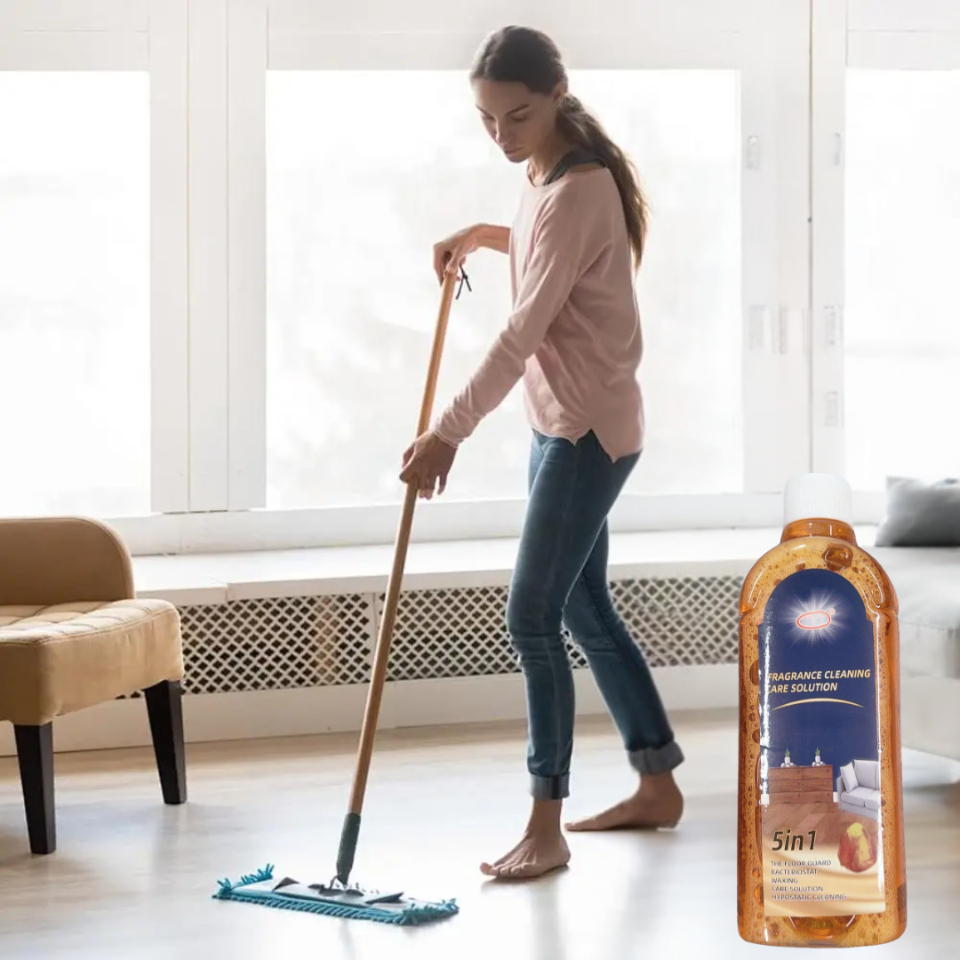 Floor Mop | Cleaning and Polishing Solution | Cleans and Maintains in One Swipe