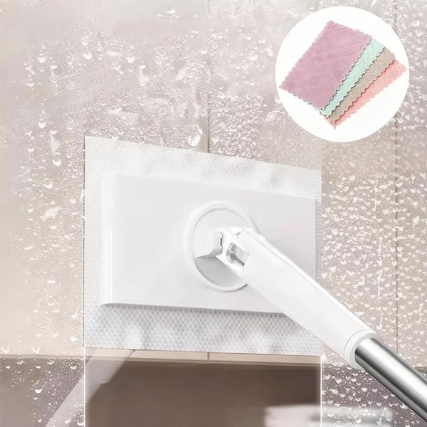 Floor Mop | Flat Mop with 360° Swivel Head | Touchless Pad Change