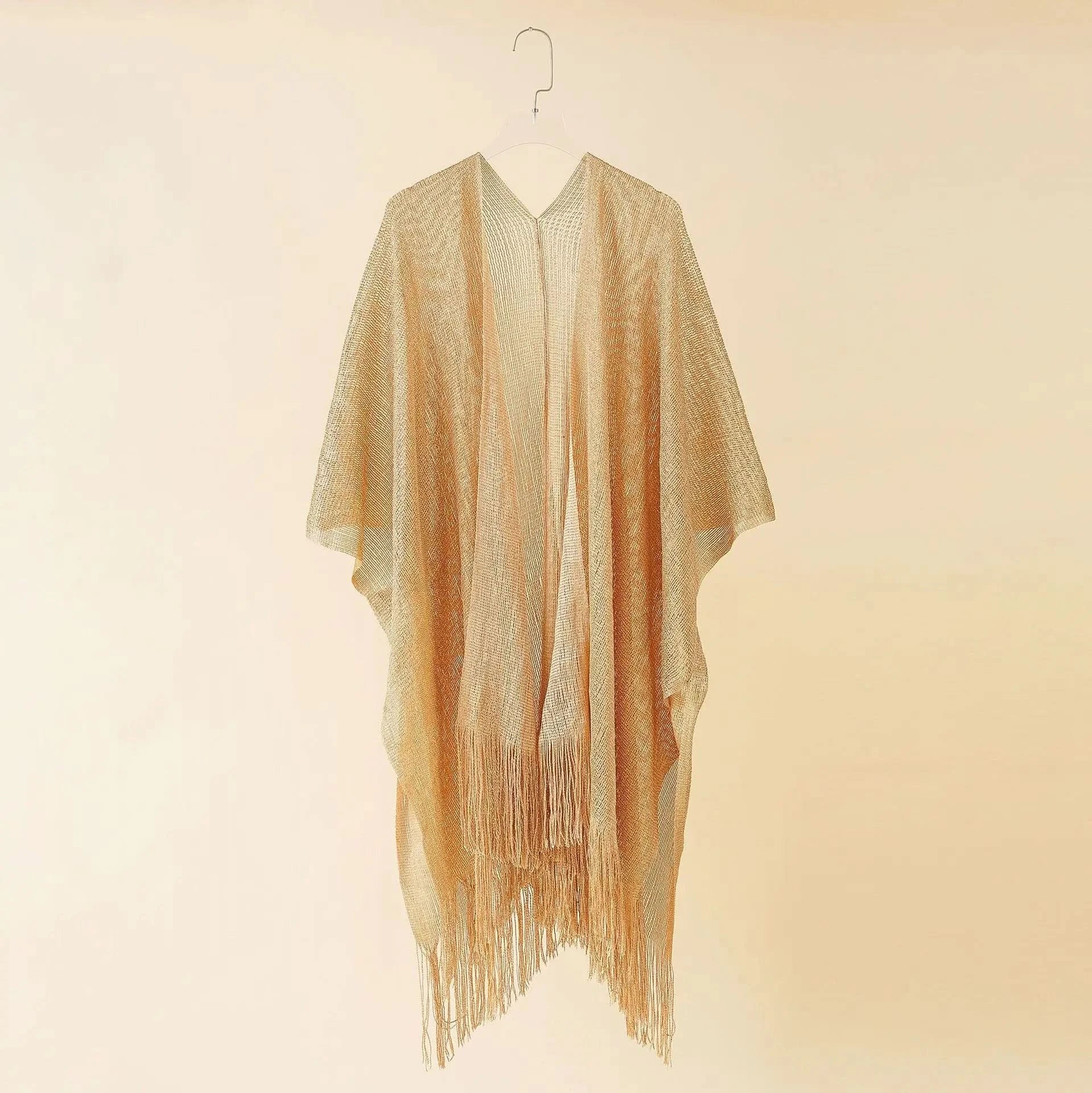 Chic Bohemian-Style Swimwear Cover-Up for Elegant Look