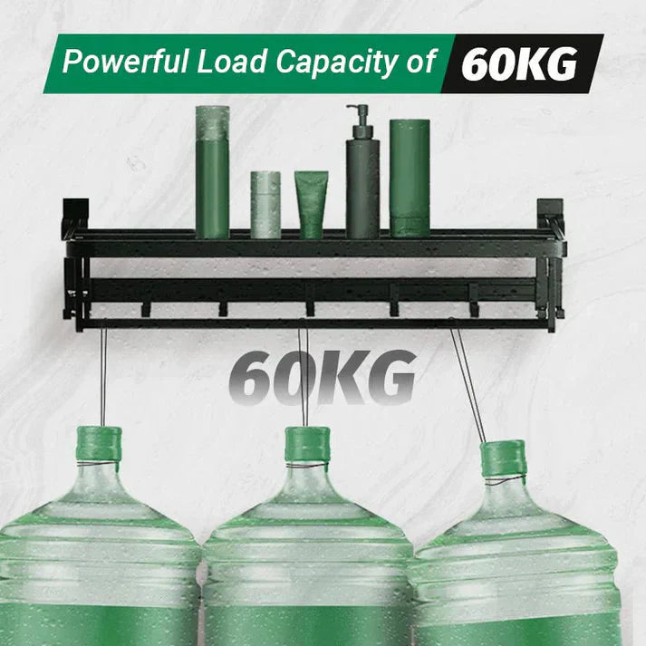 Drill-Free Mounting Adhesive | Waterproof | For Hooks Shelves Tiles