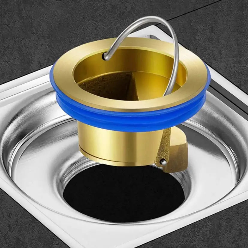 EcoGuard Brass and Silicone Drain Protector