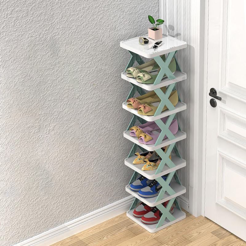 Compact Vertical Shoe Organizer for Efficient Storage