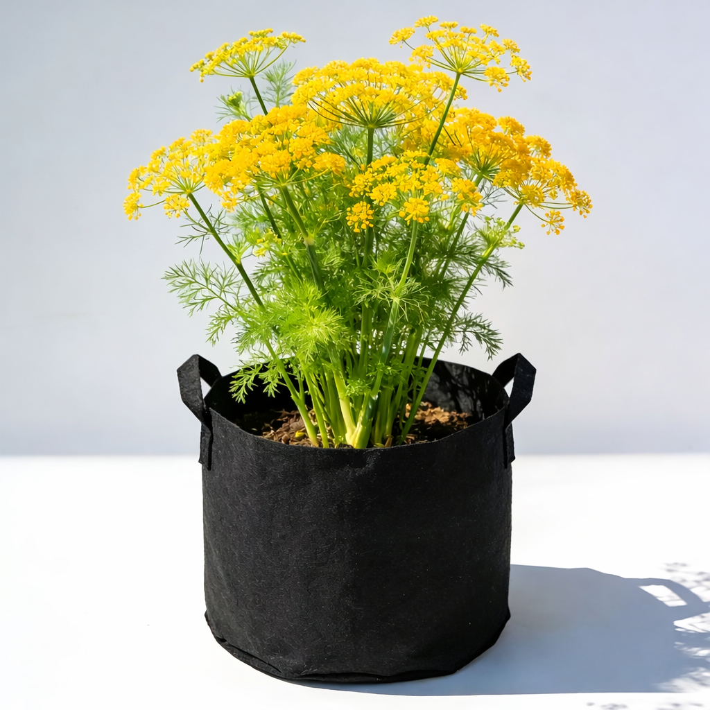 EcoGrow Fabric Planter Bags for Thriving Root Systems