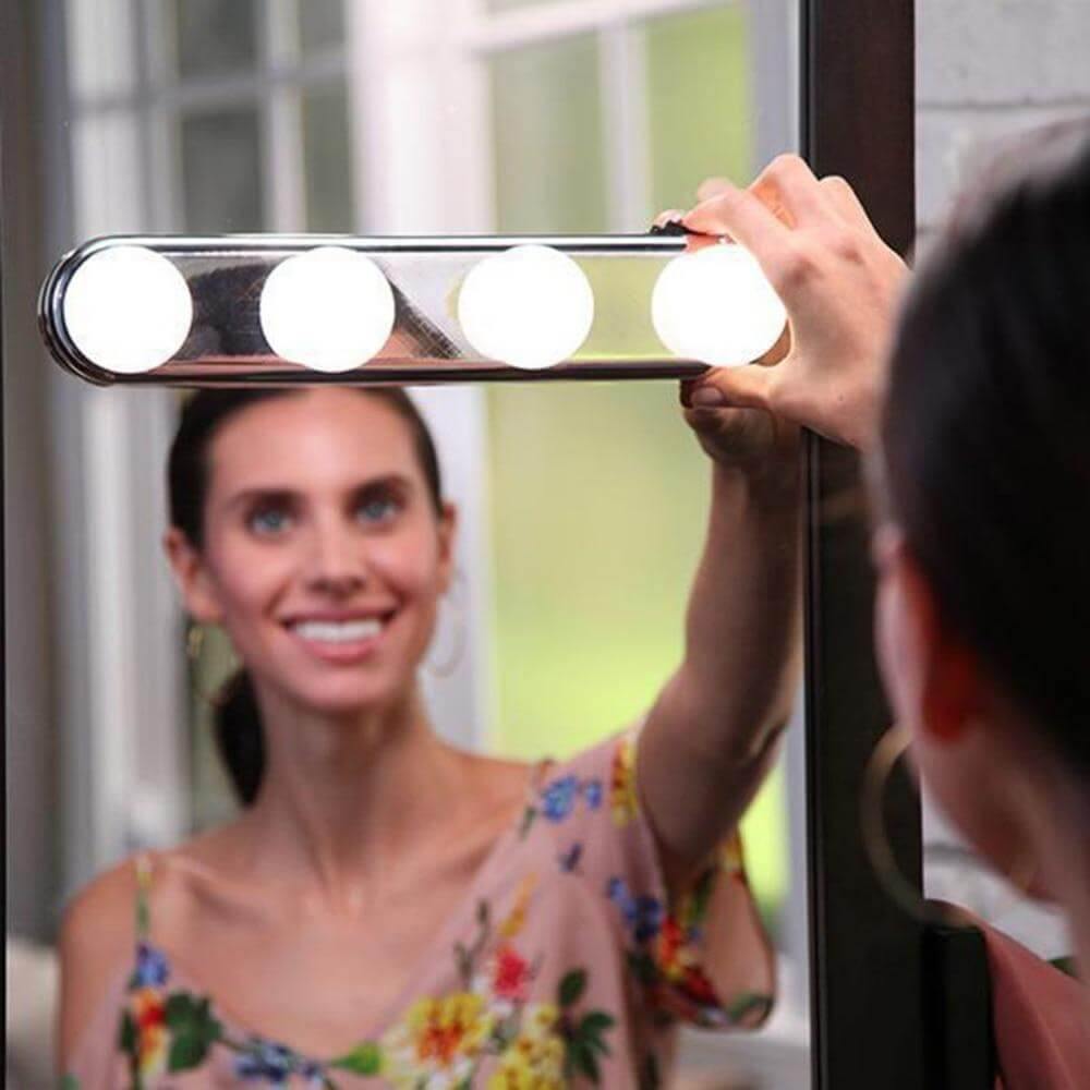IllumiGlow Suction LED Mirror Light – Your Portable Beauty Companion