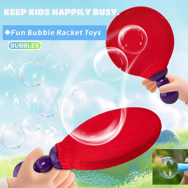 Creative Table Tennis Paddle Set for Bubbles