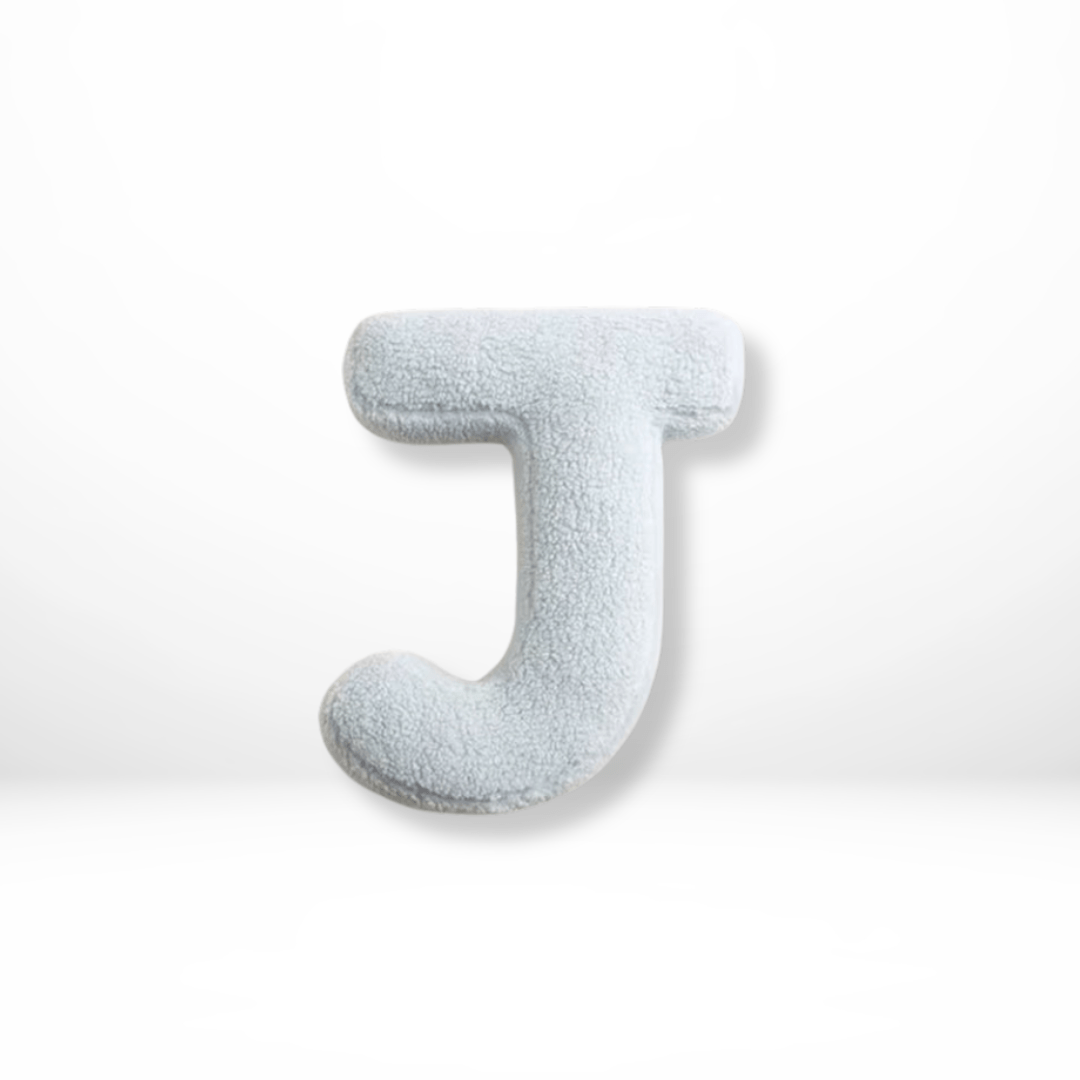 Personalizable Alphabet Decorative Cushion | Soft Velvet Letter Pillow