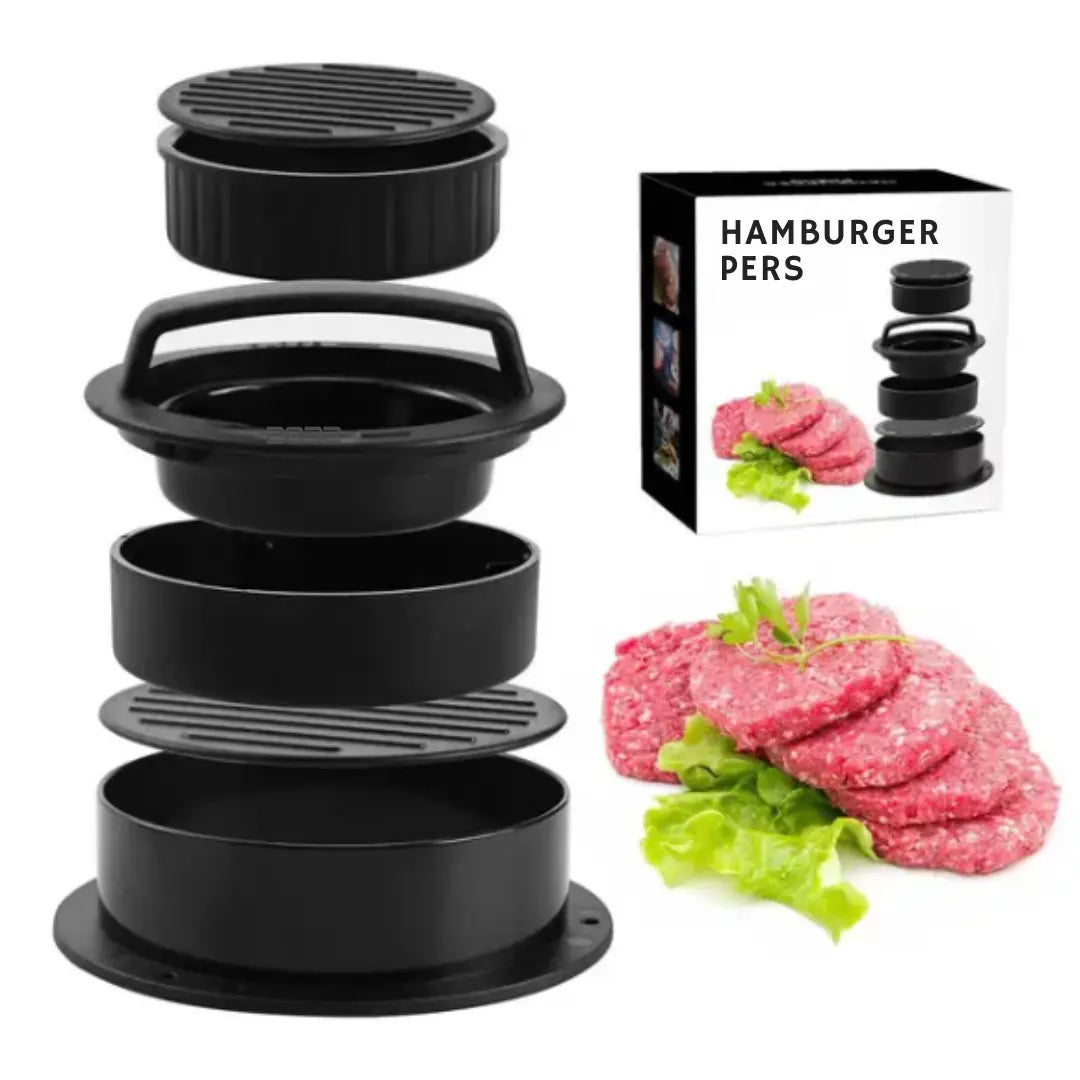 Twist Lock Burger Press – Consistent Patty Maker