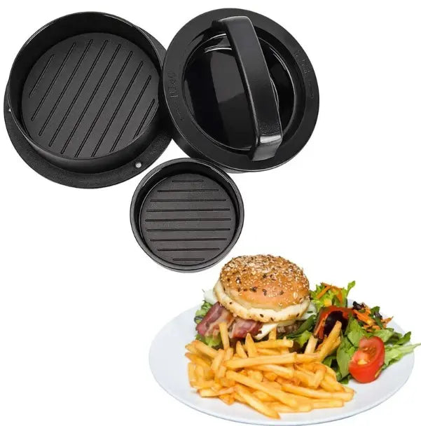Twist Lock Burger Press – Consistent Patty Maker