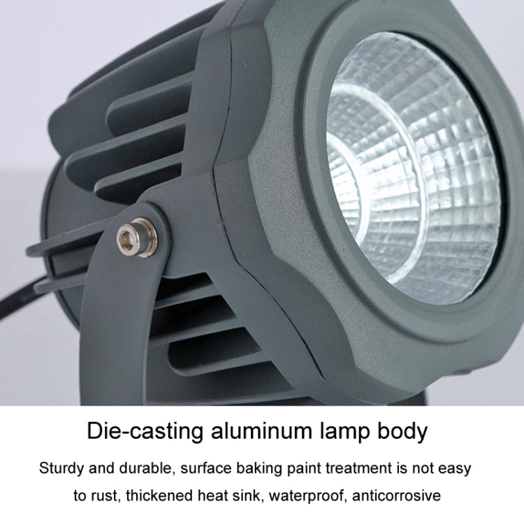 Vibrant Outdoor LED Spotlight – Waterproof & Adjustable with 7 Colors