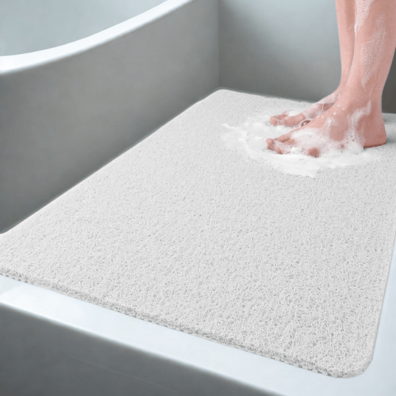 Non-Slip Shower Mat Featuring Hygienic Drainage Design