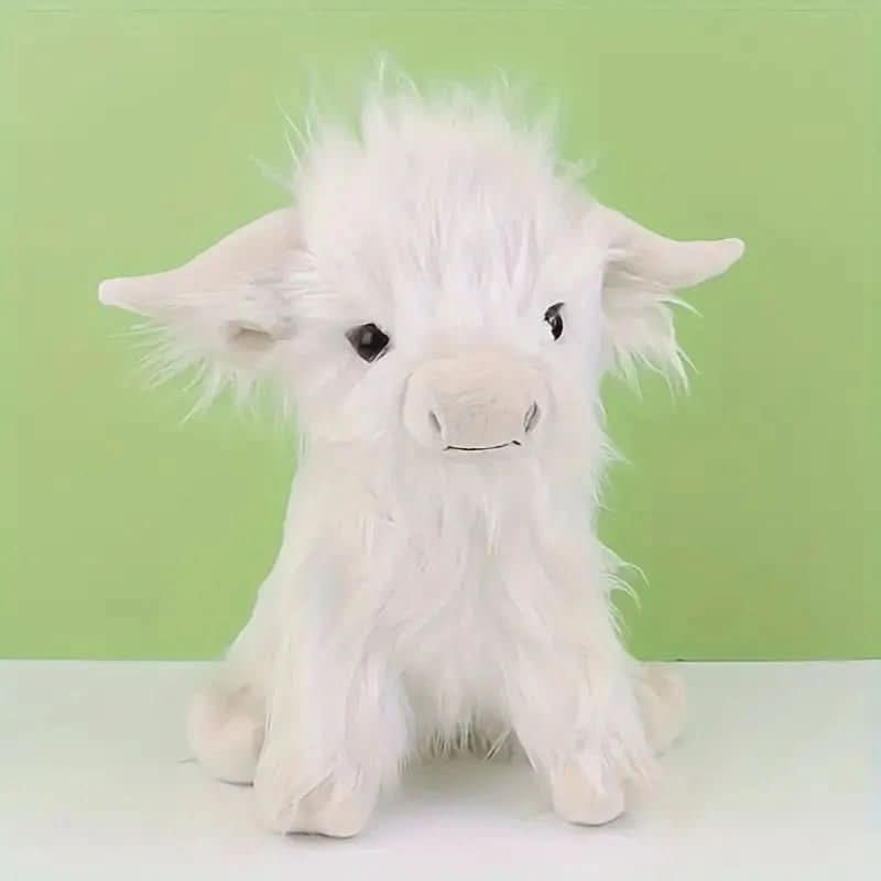 Fluffy Cow Cuddle Plush Toy for Cozy Moments