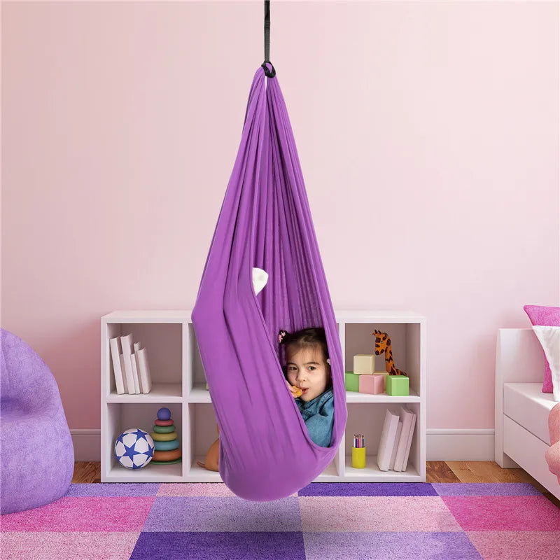 SerenityNest Indoor Sensory Swing for Children