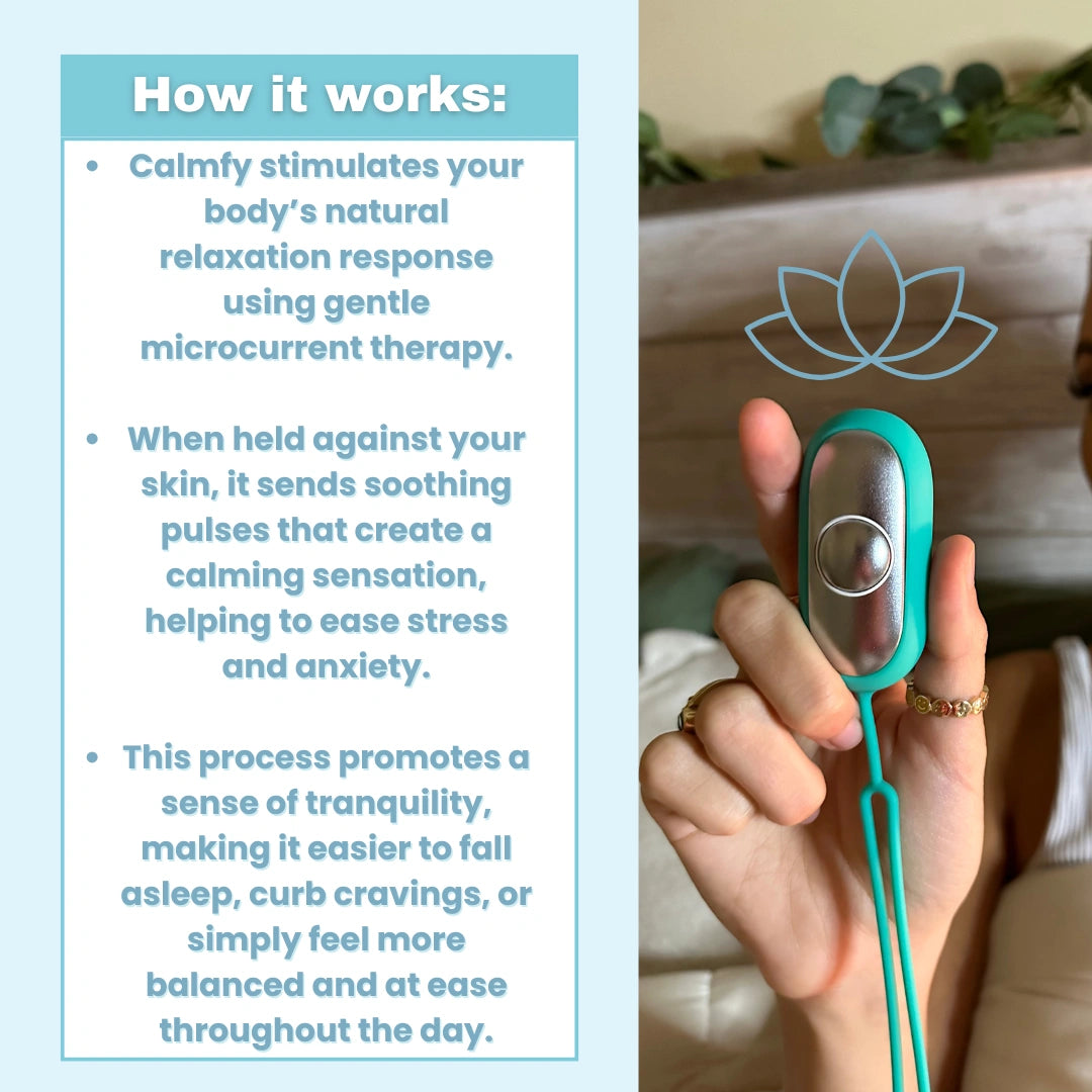 Microcurrent Relaxation Pod — Quickly Reduce Stress for Deep Sleep and Focus