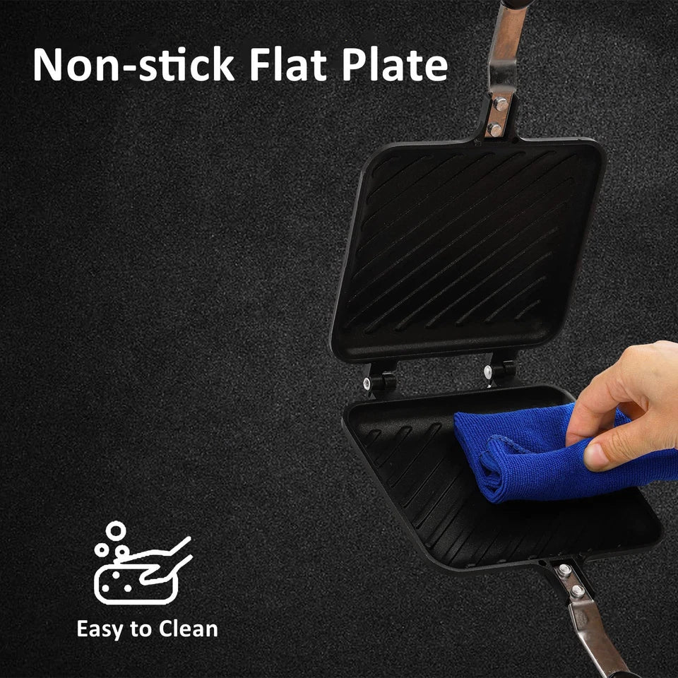 Outdoor Cooking Companion – Non-Stick Sandwich Maker
