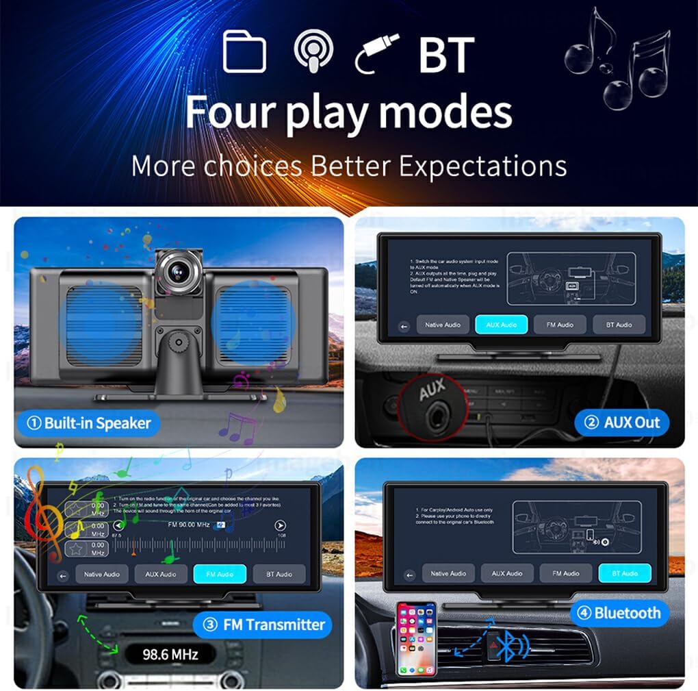 DriveSmart Connect: All-in-One Car Display & Dash Cam